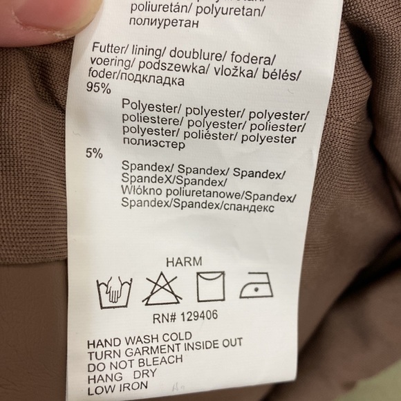 NWOT super stylish Venus vegan leather jacket - Picture 4 of 4